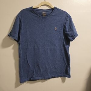 Polo by Ralph Lauren Men's Classic Blue Tee